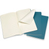 Блокнот MOLESKINE Cahier Journal Large, линейка, голубой CH016B44