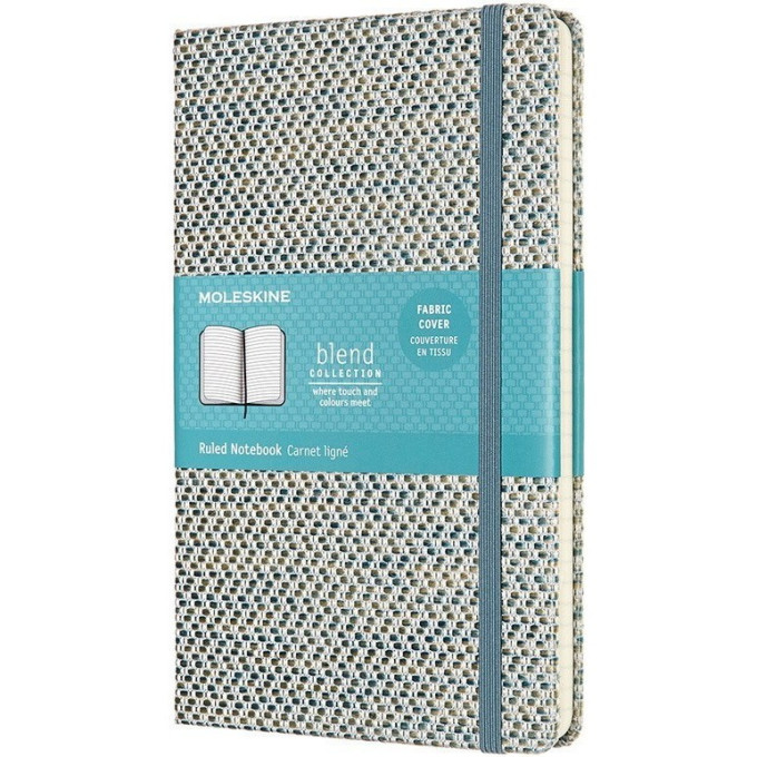 Блокнот MOLESKINE Limited Edition Blend 19 Large, линейка, синий/бежевый LCBD04QP060B