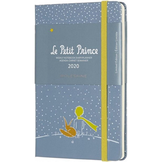 Еженедельник MOLESKINE Limited Edition Petit Prince Pocket Planet (серый) DPP12WN2Y20